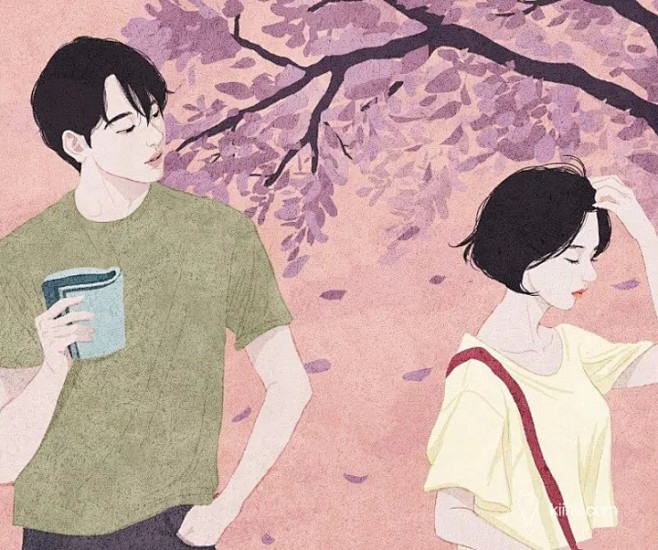 爱的小情挑 - 韩国插画师梁世恩的唯美插...