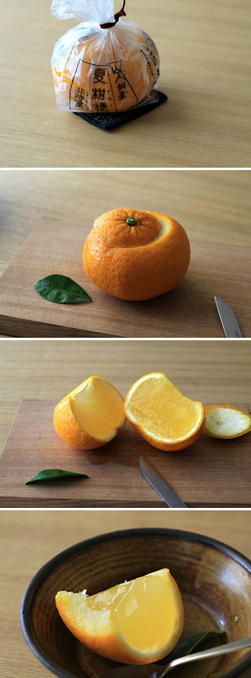 这可不是柑橘，而是日本京都糖果老铺「老松...
