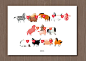 2014 - year of horse in Chinese culture : postcard for 2014 which is the year of horse in Chinese culture 