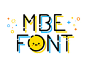 Typography // MBE FONT