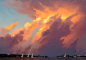 Burning clouds, . Wootha . : More clouds.
---
Tutorials: https://www.artstation.com/wootha/store
