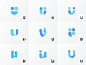 U - Logo design by Catherine Wang on Dribbble