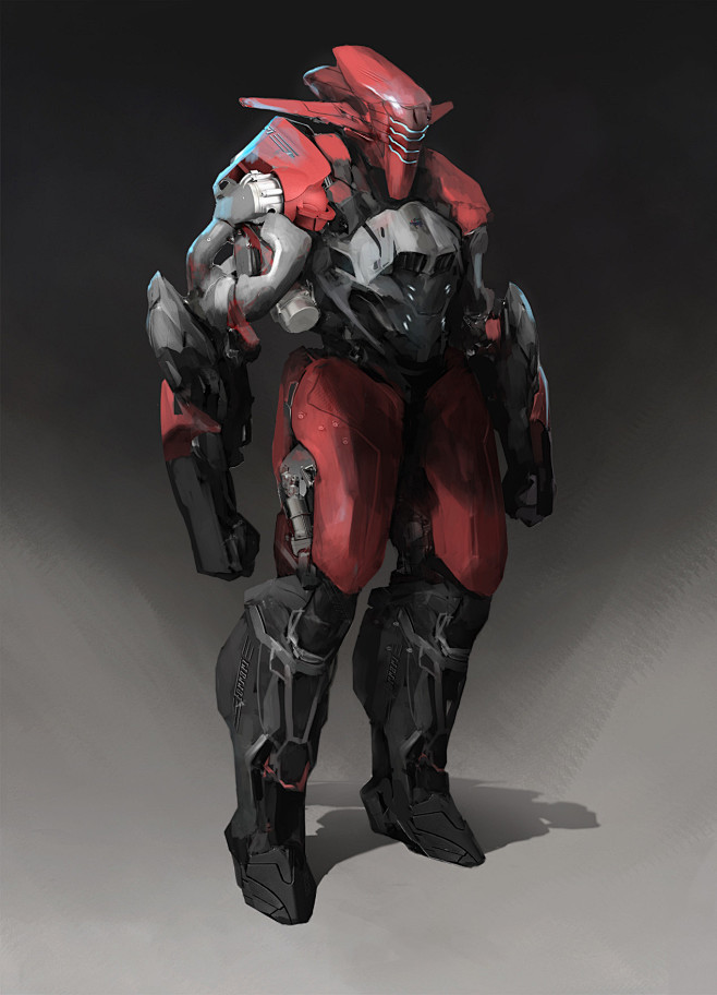 人物设定重装机甲士兵913机器人