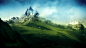 clouds grass mountains plains skies wallpaper (#2608753) / Wallbase.cc