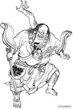 出门不忘戴口罩的多啦C梦采集到【大师专辑】李云中