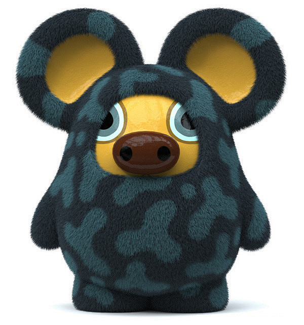 日本艺术家hiroshiyoshii卡哇伊の玩具公仔设计