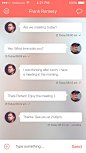 ChatApp UI iOS7 by Daniel Klopper