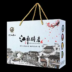 苏州特产风味湖鲜河鲜三白礼盒白鱼、白虾、银鱼、凤尾鱼礼包-淘宝网