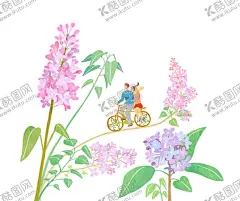鲜花插画 【酷图网】鲜花插画,手绘鲜花,手绘花朵,鲜花,花,花朵,花卉,绿植,花草树木,盆栽,绿叶,绿草,树叶