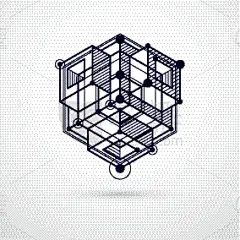 条纹,三维图形,黑色,抽象,形状,长方形,几何形状,六边形,沟通,设计