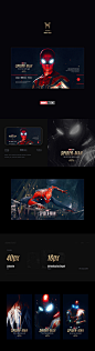 Spiderman - Website Concept De