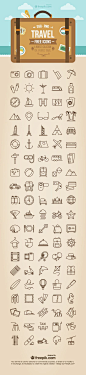 Free Travel Icons - SVG + PNG formats:: 