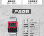 卡西欧（CASIO）男表复古小方块计算机电子表日韩表送男友礼物 CA-500WE-4BDF【图片 价格 品牌 报价】-京东
