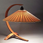 Wood Lamps - Arched Table Lamp