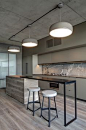 Kitchen I Island I Urban I Stool I Light I Interior Design I Marble I wood I Floor.