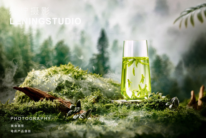 狮峰龙井 绿茶礼盒拍摄杭州产品摄影茶叶礼...