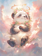 献给大熊猫成功最后的祝福