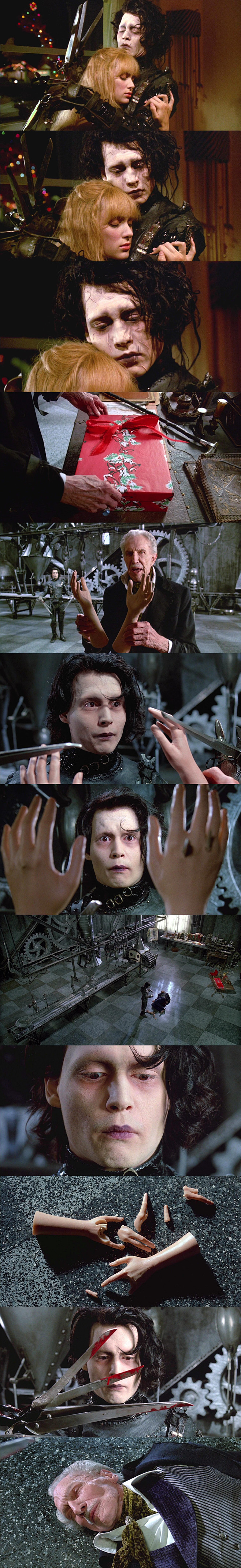 【剪刀手爱德华 Edward Scissorhands (1990)】21 约翰尼·德普 Johnny Depp 薇诺娜·瑞德 Winona ...