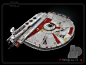 P-wing / Star Wals  , Herve Groussin aka Nuro : Letter P
I wanted to design new spaceships based on the alphabet that could fit in the Universe of Star Wars
