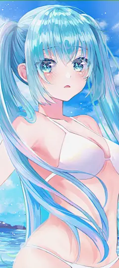 L I S I  动漫美少女  
初音未来  泳装