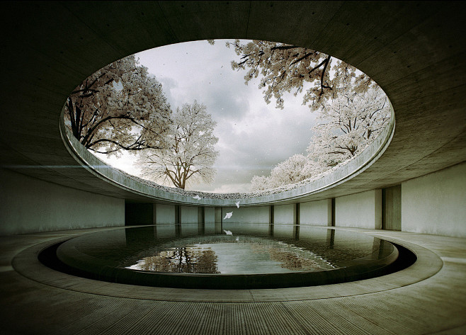 tadao ando museum 3D...