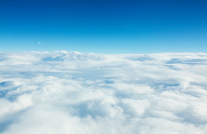 高空云层高清图片自然天空云雾云海风景美景...