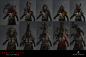 Draugr studies and variations | Senua's Saga: Hellblade II