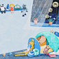 正在写一本新书。 我很高兴地说这个是给乌克兰的。 #miillustrations #topcreator #art_we_inspire #childrensbooks #childrensillustration