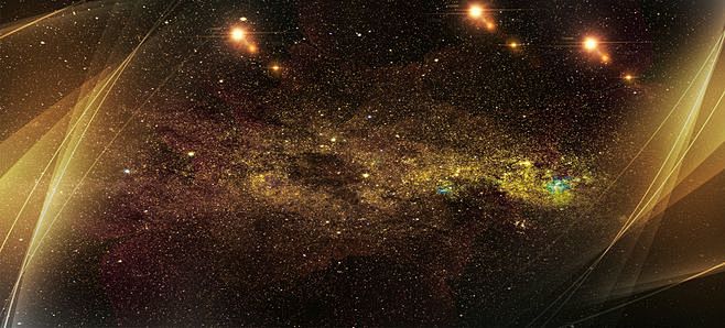 房地产宣传背景,星光,黑金,星空,炫光,...