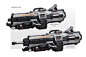 Lawbreakers | CK Weapons, Ethan Evans : A few guns I did for Lawbreakers. Never saw the light of day but had fun nonetheless
