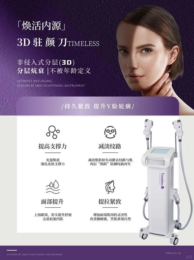 逆龄秘籍大公开‼️3D驻颜刀轻松暴改少女...