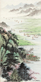#国画山水# 周元亮作品欣赏 ​​​​