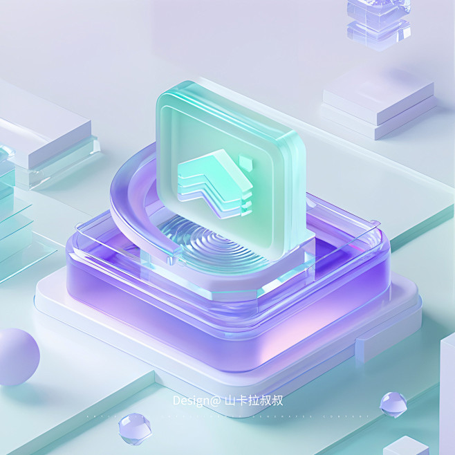 @山卡拉叔叔 icon 图标设计 B端设...
