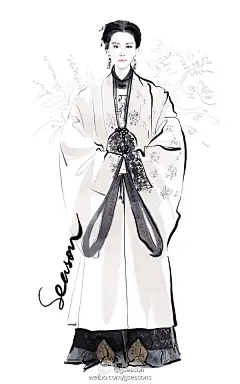 #jjseason插画# #season古装插画# ----- #赵丽颖#  #杨幂# #郑爽#  #赵薇#  #唐嫣# #林黛玉# #林青霞# #刘诗诗# #章子怡# 古装美女造型……你更喜欢哪个？O古装美女插画 ​​​​