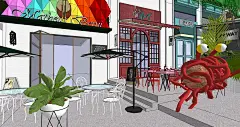 商业 I 商业街(2245图)_@猴小厨收集_花瓣建筑设计原创作品：商业街氛围营造 ---重庆HI街（二）  800