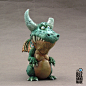 Pablo! The proud Dragon, Alessio Busanca : Another stuff for my shop. 4 inch high