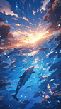 Mj练习 请你看海底星空