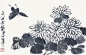 齐白石——蛾 ​​​