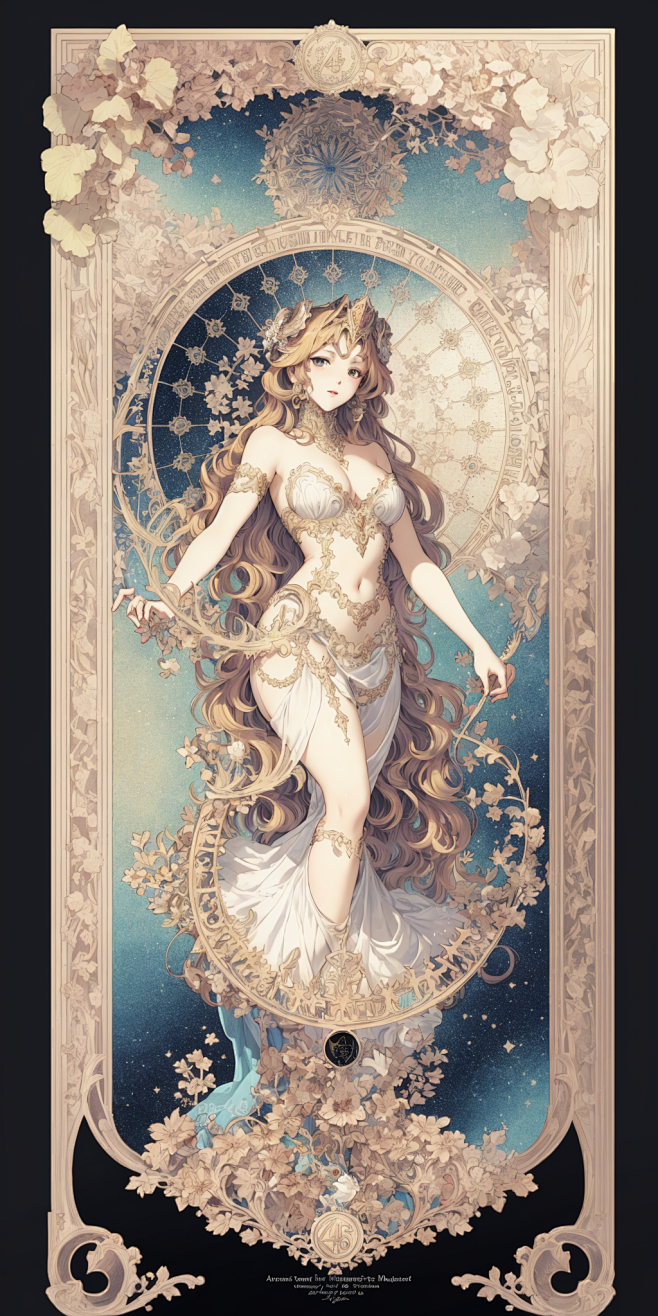 Goddess Venus， Card ...