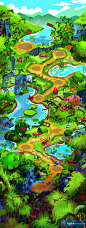Sky Punks! (maps) : Maps for mobile game : D© Fathom Interactive