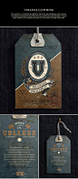 VINTAGE INSPIRED™ Hang Tags on Behance: 