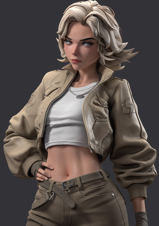 "AI Girl"-But real 3...