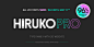 Hiruko Pro (FREE) on Typography Served