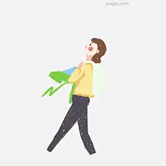 卡通小女孩免抠图图片大小2000x2000px 图片尺寸481.11 KB 来自PNG搜索网 pngss.com 免费免扣png素材下载！包包#出游#动漫人物#黄色的衣服#卡通动漫#旅行的女孩#旅行的学生#免抠图#时尚女孩#装饰图案#