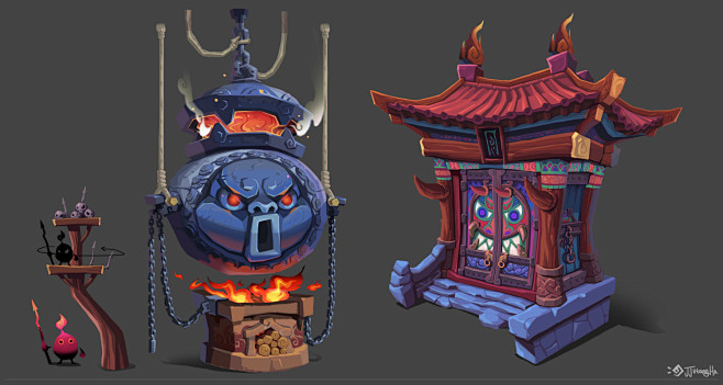 2D Prop concept, JJu...