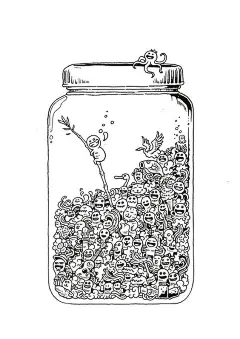 2015年热卖18PCS迷你书本秘密花园迷人森林幻想梦想缓解成人压力涂鸦图画书