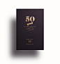 50 Marga & Cali结婚50周年品牌设计 设计圈 展示 设计时代网-Powered by thinkdo3