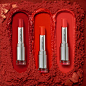 Meet our 3 new satin shades from the bloody orange collection: #RD161, #RD142, #OR575. Which one would you choose? 
#shuuemura #orangelipstick #rougeunlimited