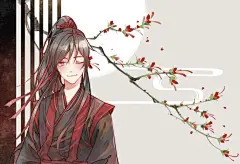 魔道祖师 蓝忘机 同人图 插画 壁纸 | 忘羡 | 半次元-第一中文COS绘画小说社区