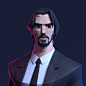 JOHN WICK , Kontorn Boonyanate : Dinsai fan  art 
JOHN WICK

3D model & rendering by Dongk https://www.artstation.com/dongkont
Design by Chanin https://www.artstation.com/chanins
Produced by Dinsai studio https://www.artstation.com/dinsai